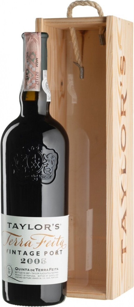 Taylor's, Quinta de Terra Feita, Vintage Port 2005, in wooden box