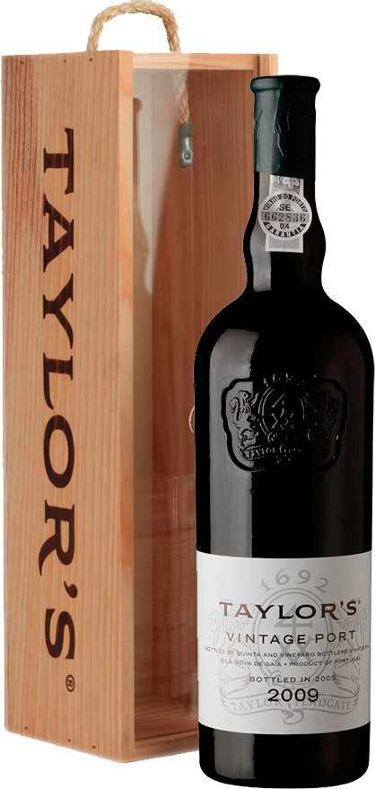 Taylor's Vintage Port, 2009, in wooden box