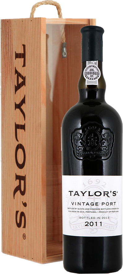 Taylor's Vintage Port, 2011, in wooden box