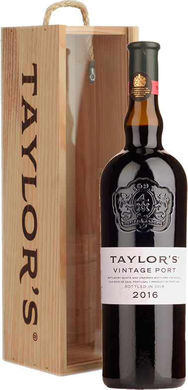 Taylor's Vintage Port, 2016, in wooden box